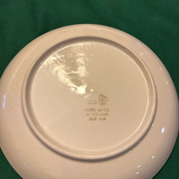 Vintage small hand-painted plate made in Poland - Picture 2 of 2